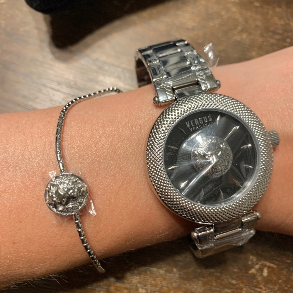 Versus Versace Brick Lane box set watch and bracelet